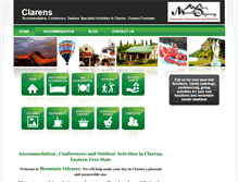 Tablet Screenshot of infoclarens.com